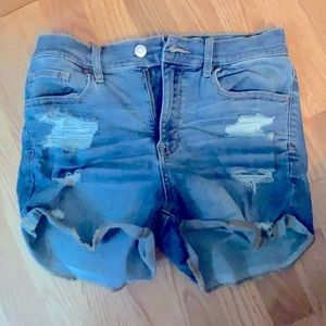 Denim shorts